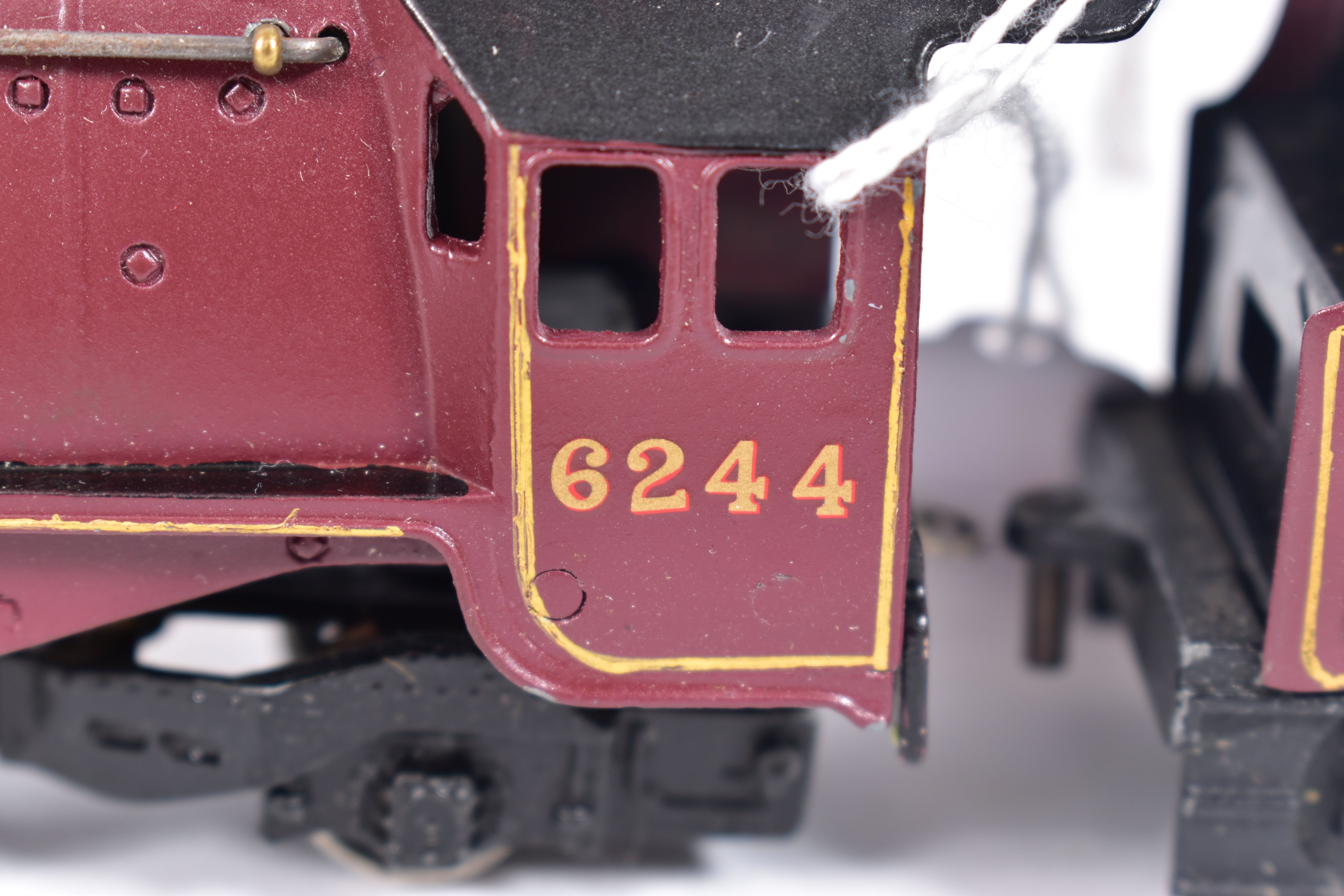 TWO BOXED HORNBY DUBLO DUCHESS CLASS LOCOMOTIVES, both have been repainted, renumbered and renamed - Image 8 of 9
