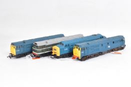 FOUR BOXED AIRFIX & HORNBY OO GAUGE LOCOMOTIVES, 3x Airfix class 31 No.D5531, B.R. green livery (