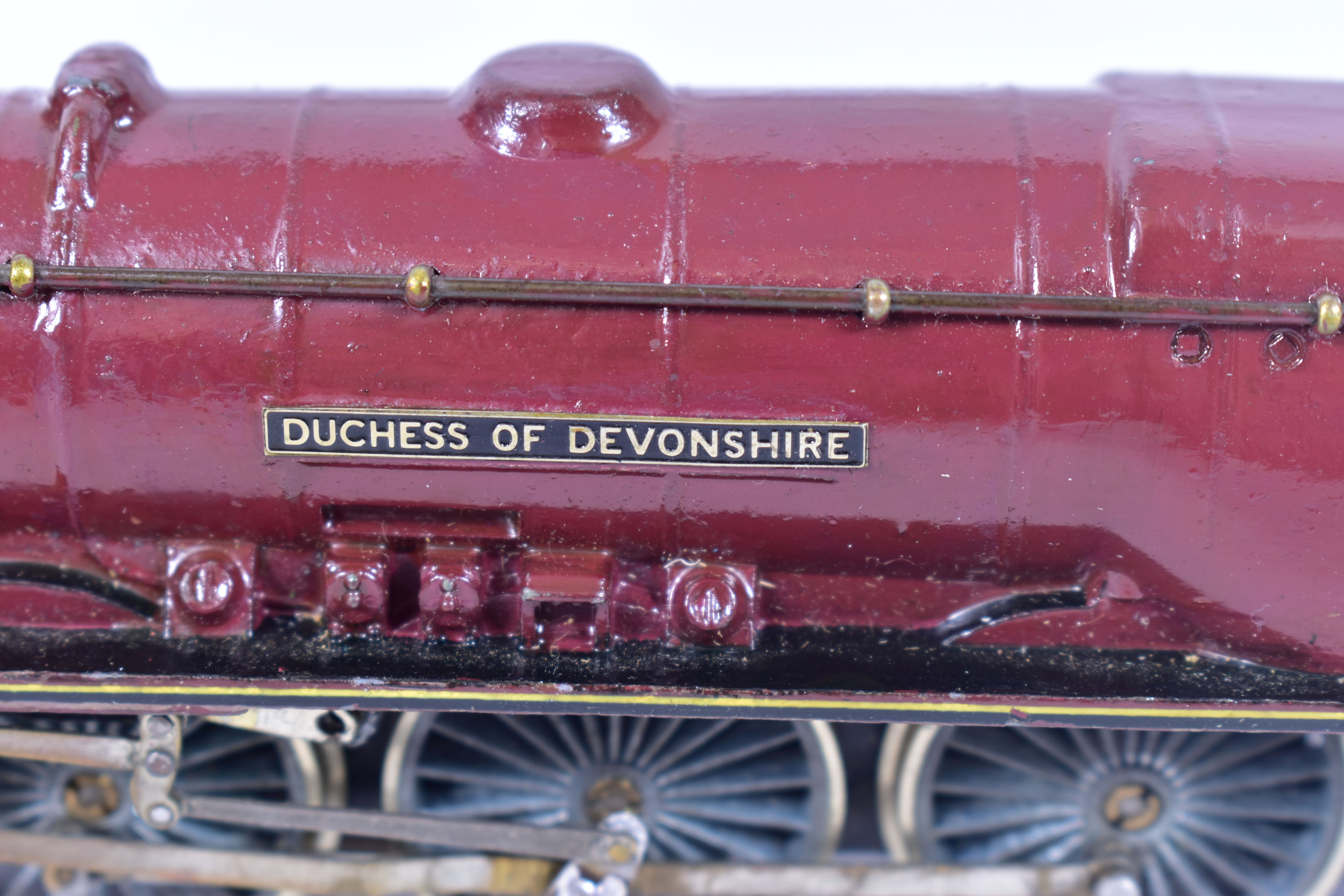 TWO BOXED HORNBY DUBLO DUCHESS CLASS LOCOMOTIVES, both have been repainted, renumbered and renamed - Image 3 of 9