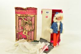 A BOXED SINDY'S OWN WARDROBE, appears complete and in fairly good condition, with Sindy Set and Hair