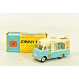 A BOXED CORGI TOYS KARRIER SMITH'S MISTER SOFTEE ICE CREAM VAN, No.428, appears complete and in very