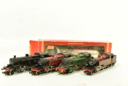 FOUR BOXED TRI-ANG AND HORNBY OO GAUGE TANK LOCOMOTIVES, Tri-ang Standard class 3 No.82004, Dublo