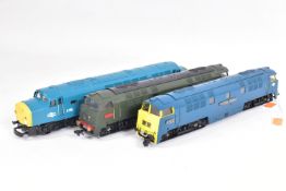 TWO BOXED LILIPUT HO GAUGE CLASS 52 WESTERN LOCOMOTIVES, 'Western Explorer' No.D1002, B.R green