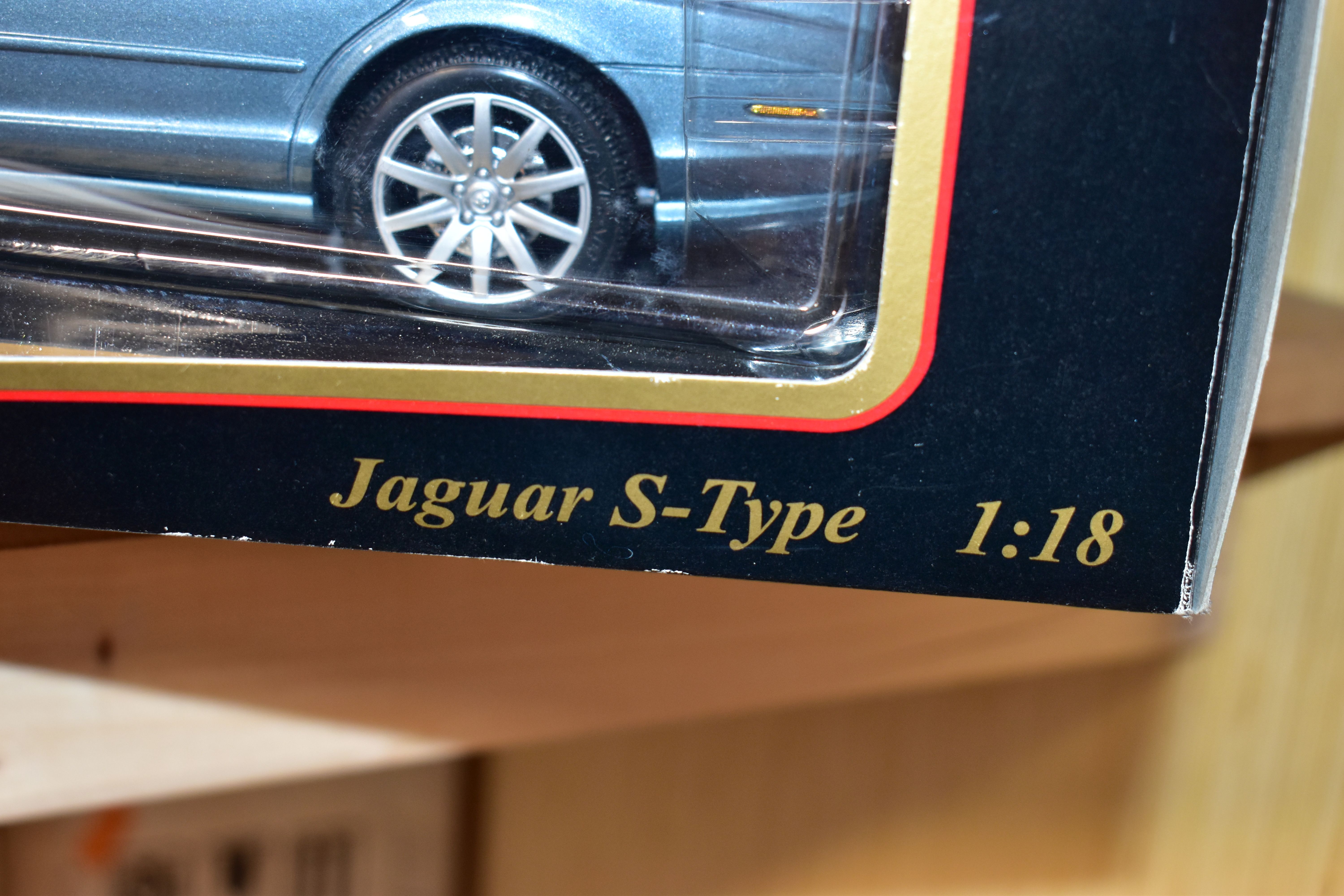SEVEN BOXED ASSORTED MODERN DIECAST BRITISH CAR MODELS, all 1:18 scale Bburago 1937 Jaguar SS100, - Image 11 of 16