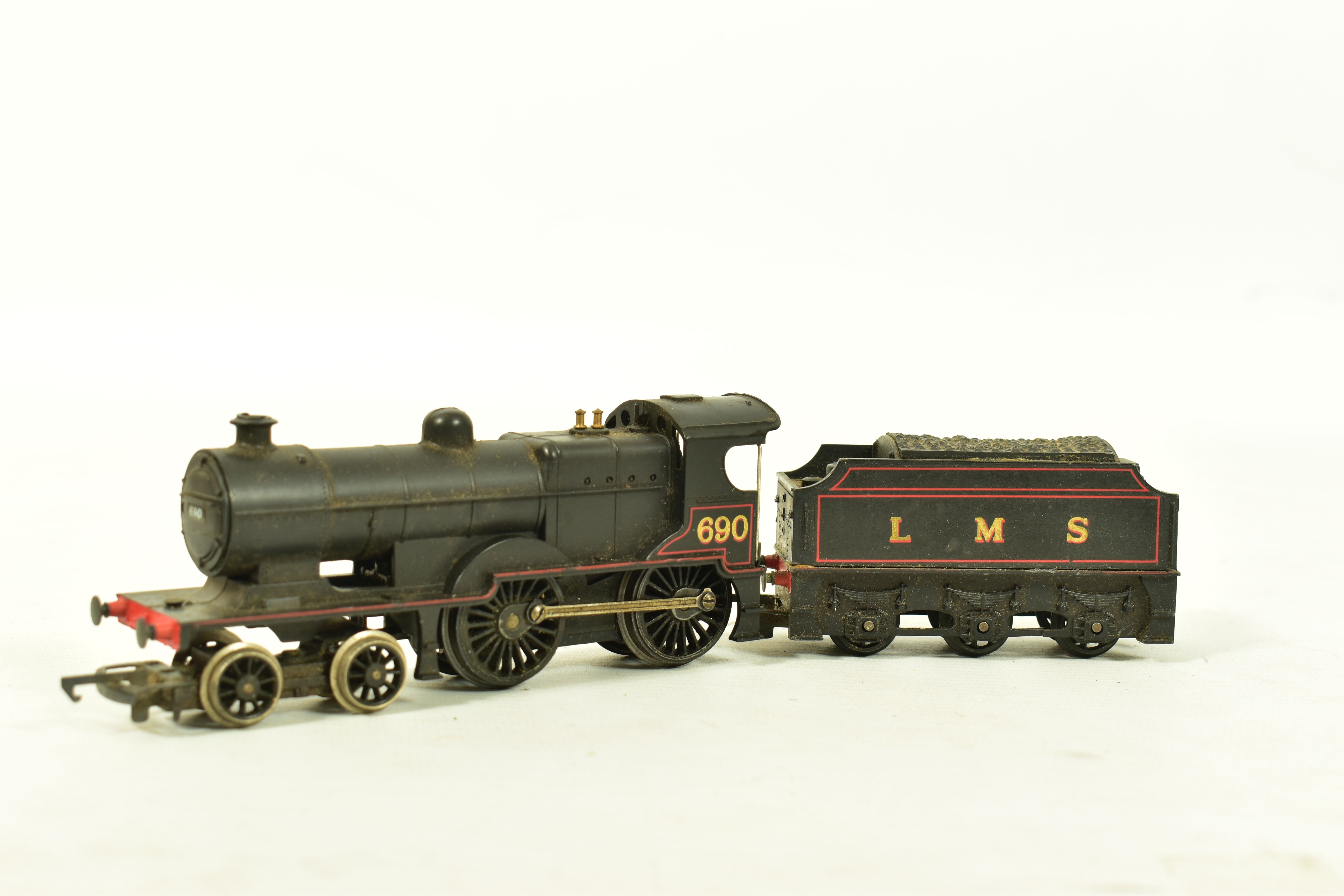 THREE BOXED HORNBY RAILWAYS OO GAUGE L.M.S. LOCOMOTIVES, class 2P No.690 (R450), Black 5 class No. - Image 7 of 9