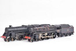 TWO BOXED TRIX HO GAUGE STANDARD CLASS 5 LOCOMOTIVES, No.73000, B.R. lined black livery, with a