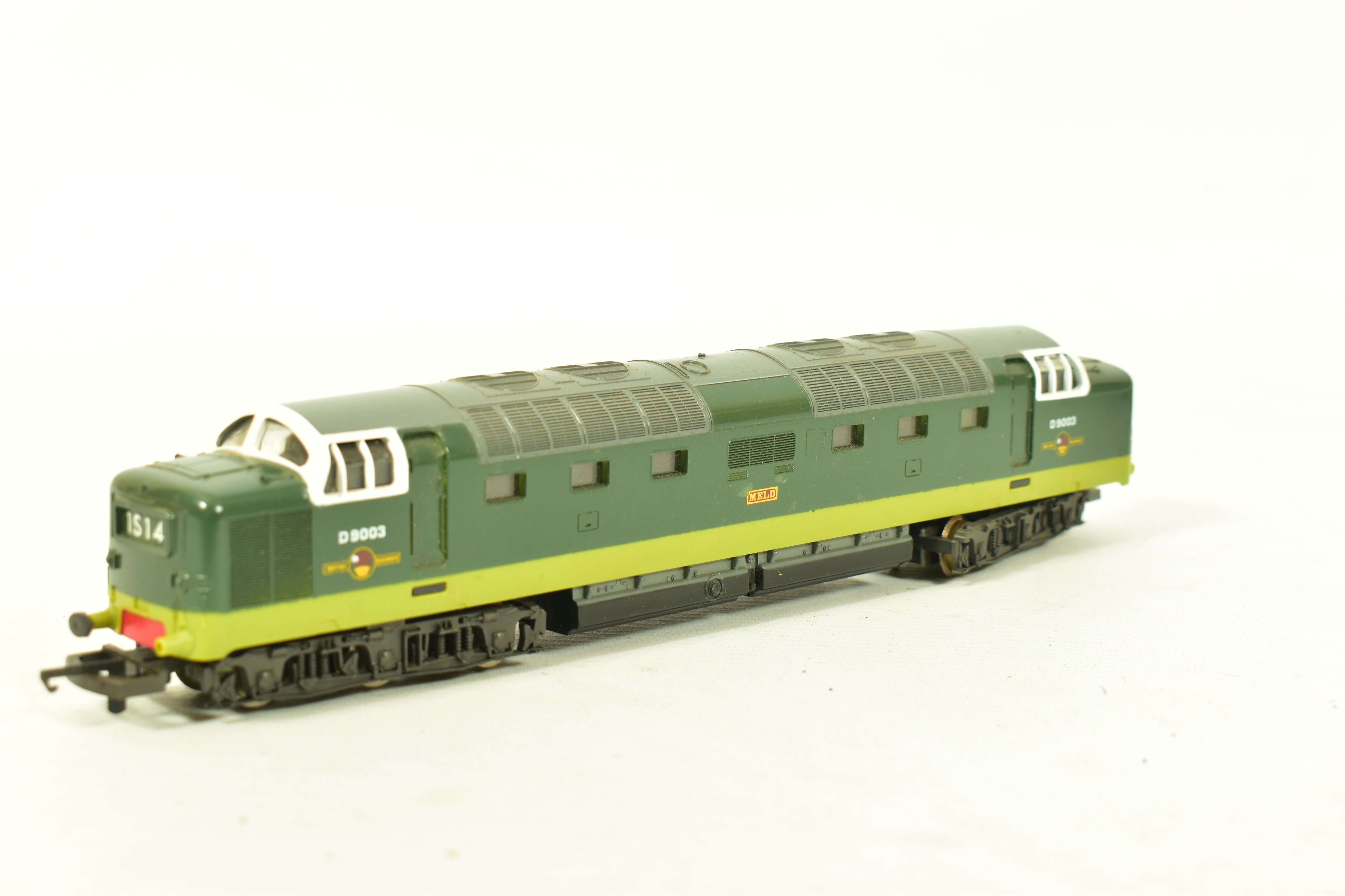 FOUR BOXED LIMA OO GAUGE CLASS 55 DELTIC LOCOMOTIVES, 2 x 'Meld' No.D9003, B.R. two tone green - Image 5 of 15