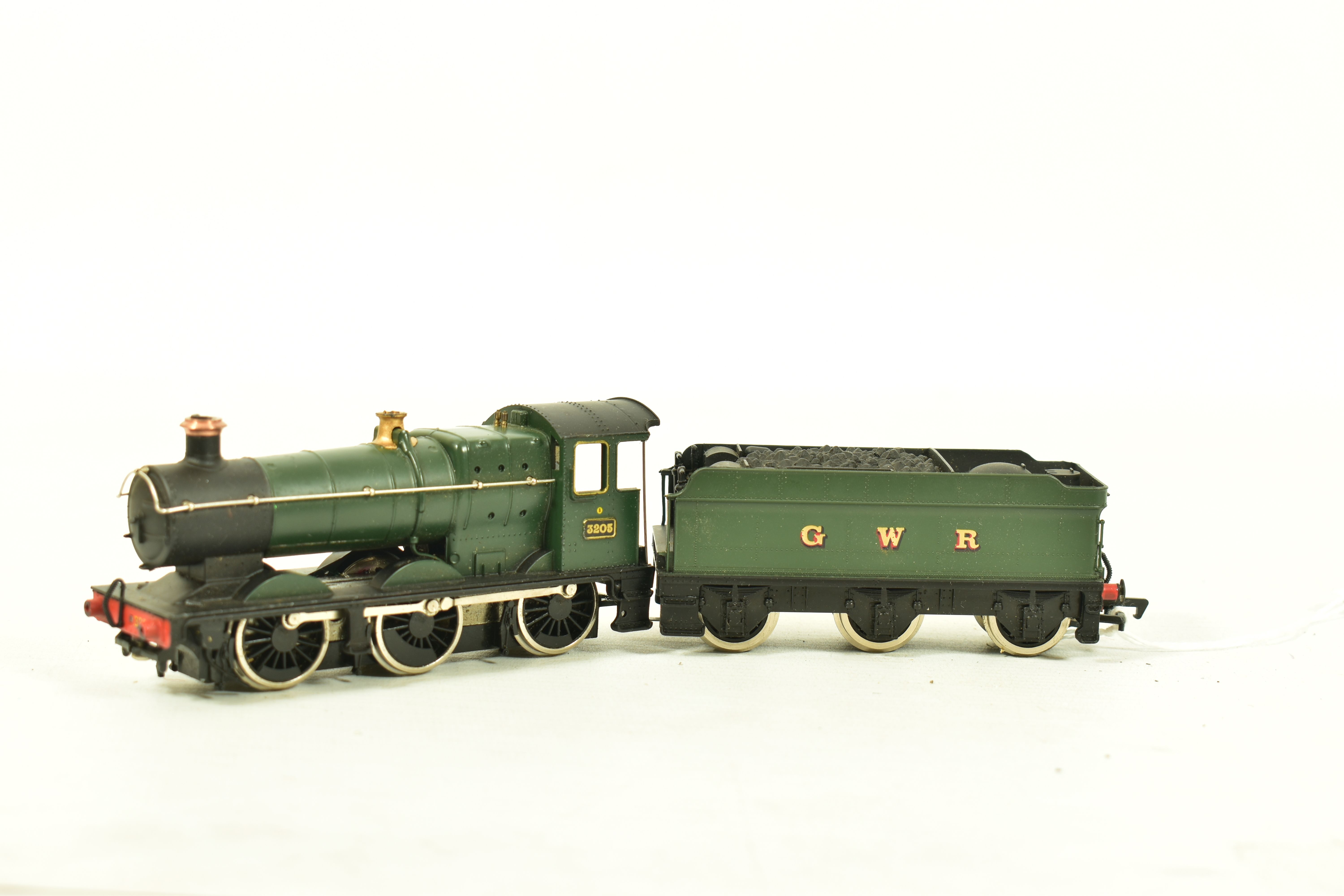FOUR BOXED MAINLINE OO GAUGE COLLETT GOODS LOCOMOTIVES, 2 x No.3205, G.W.R. green livery (37 058), - Image 8 of 9