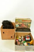 A SCALECTIC SUPERSPEAD MODEL MOTOR RACING SET, C.547, in worn box, included is the track and
