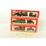 THREE BOXED HORNBY RAILWAYS OO GAUGE LOCOMOTIVES, limited edition West Country class 'Bude' No.
