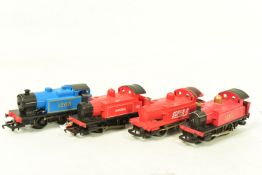FOUR BOXED HORNBY OO GAUGE TANK LOCOMOTIVES, 3 x class 101 Holden, 'Roger' No.36 (R336), 'Super S'