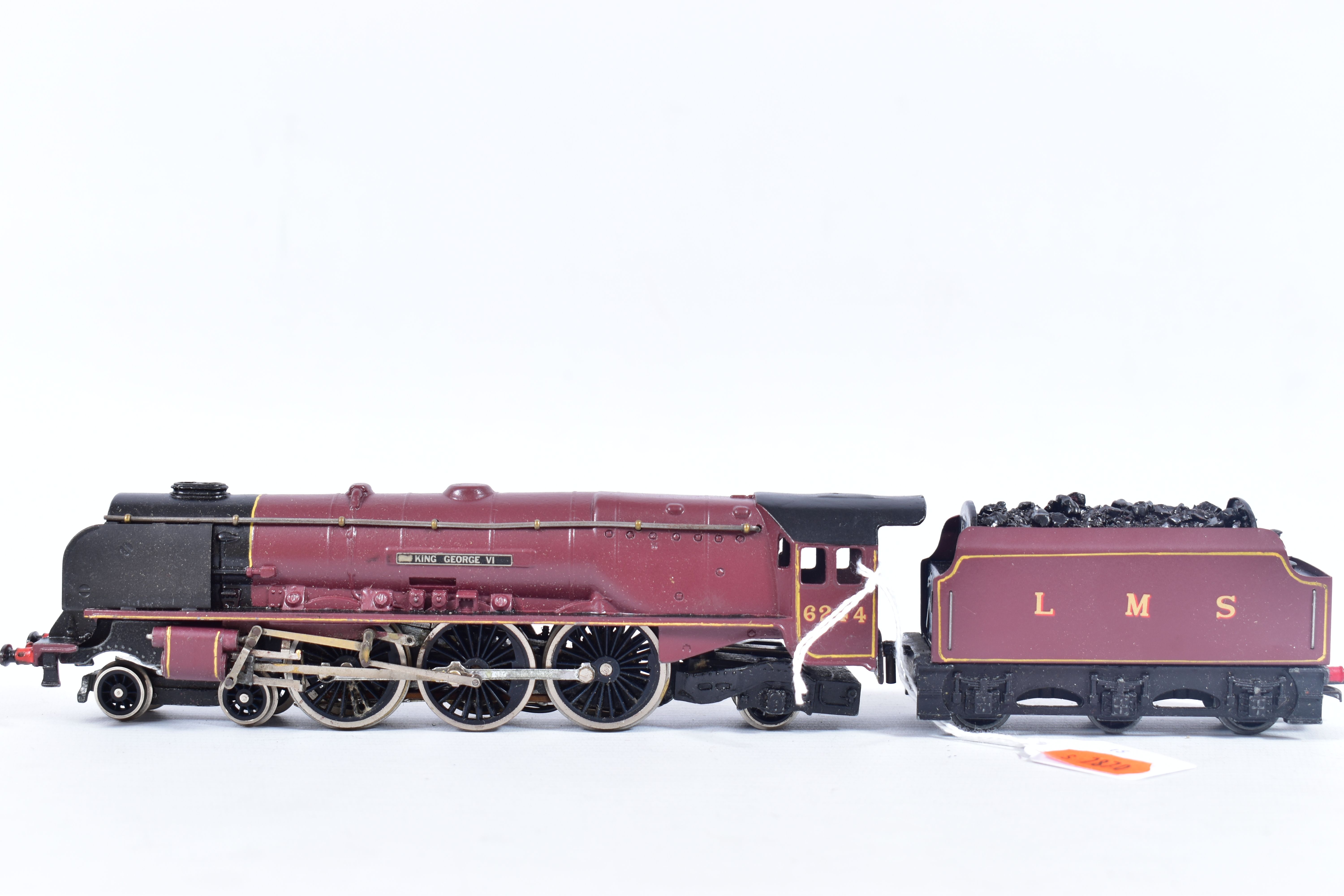 TWO BOXED HORNBY DUBLO DUCHESS CLASS LOCOMOTIVES, both have been repainted, renumbered and renamed - Image 6 of 9
