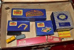 A QUANTITY OF BOXED HORNBY DUBLO ROLLING STOCK AND ACCESSORIES, to include boxed and unboxed rolling