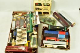 TWO TRAYS OF BOXED DIE-CAST MODEL VEHICLES, to include a presentation pack Matchbox Models of