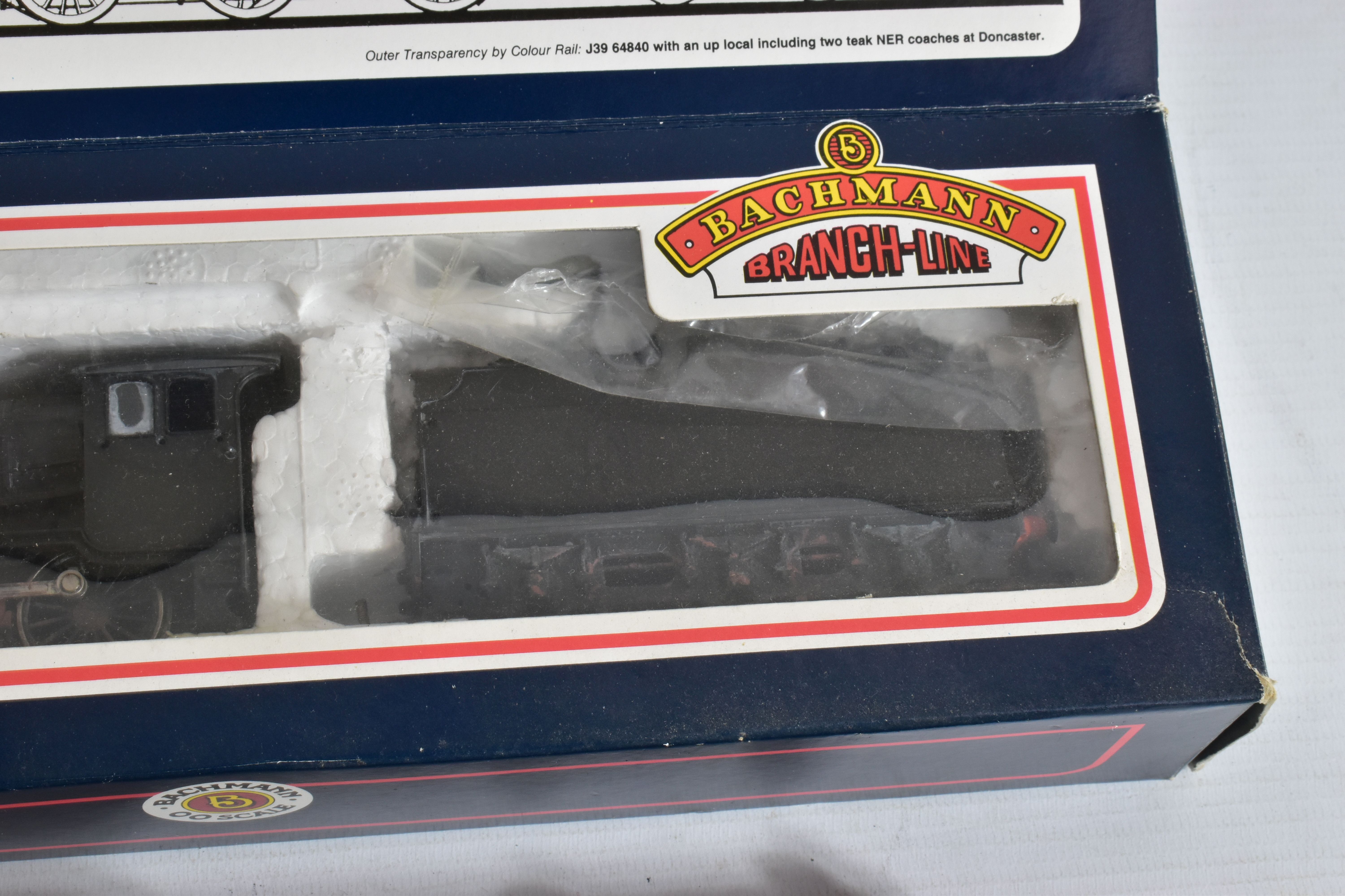 TWO BOXED BACHMANN OO GAUGE LOCOMOTIVES, unnumbered class J39, plain black livery (ex No.64958?) ( - Image 4 of 6