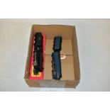 A BOXED HORNBY DUBLO CLASS 8F LOCOMOTIVE AND TENDER, No.48073, B.R. lined black livery (2224),