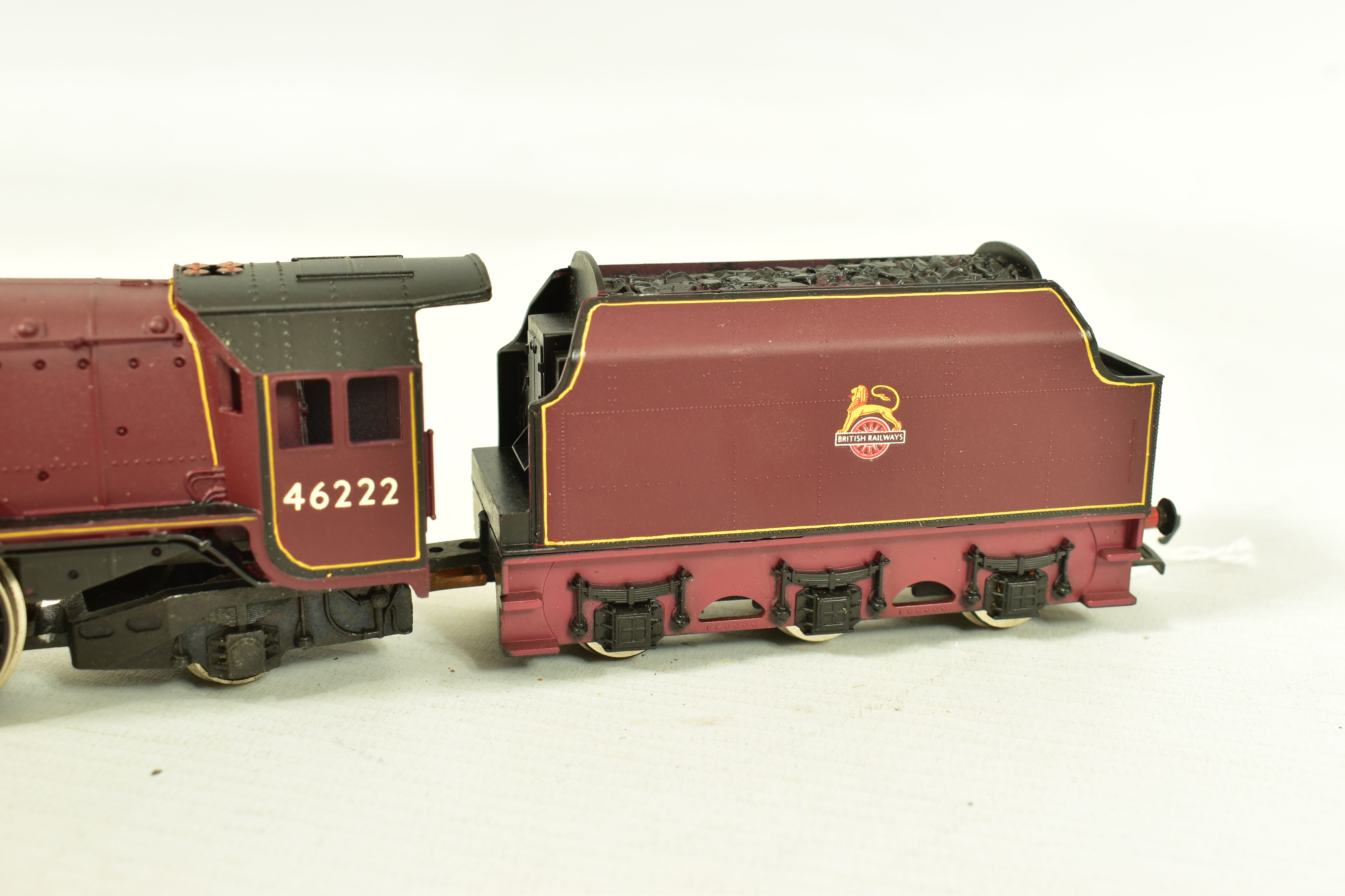 THREE BOXED HORNBY RAILWAYS OO GAUGE DUCHESS CLASS LOCOMOTIVES, all have been repainted and/or - Image 8 of 13