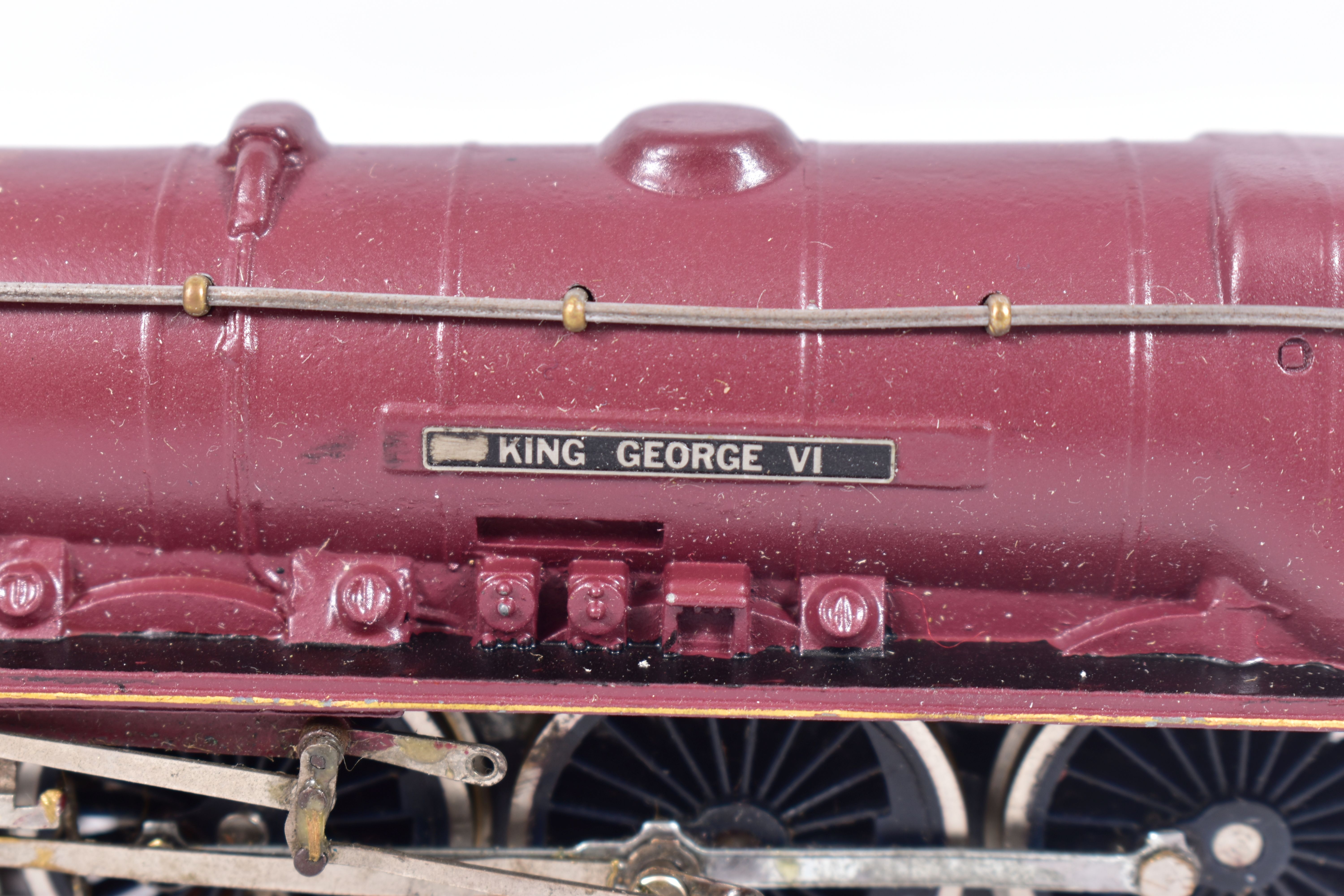 TWO BOXED HORNBY DUBLO DUCHESS CLASS LOCOMOTIVES, both have been repainted, renumbered and renamed - Image 7 of 9