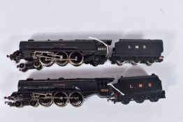 TWO BOXED HORNBY DUBLO DUCHESS CLASS LOCOMOTIVES, both have been repainted, renumbered and renamed