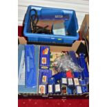A QUANTITY OF BOXED AND UNBOXED MAINLY HORNBY DUBLO ROLLING STOCK, ACCESSORIES AND TRACK, to include