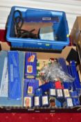 A QUANTITY OF BOXED AND UNBOXED MAINLY HORNBY DUBLO ROLLING STOCK, ACCESSORIES AND TRACK, to include