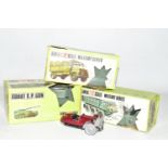 THREE BOXED AIRFIX 1:32 MILITARY VEHICLE MODELS AND ONE OTHER, to include a Alvis Stalwart, a