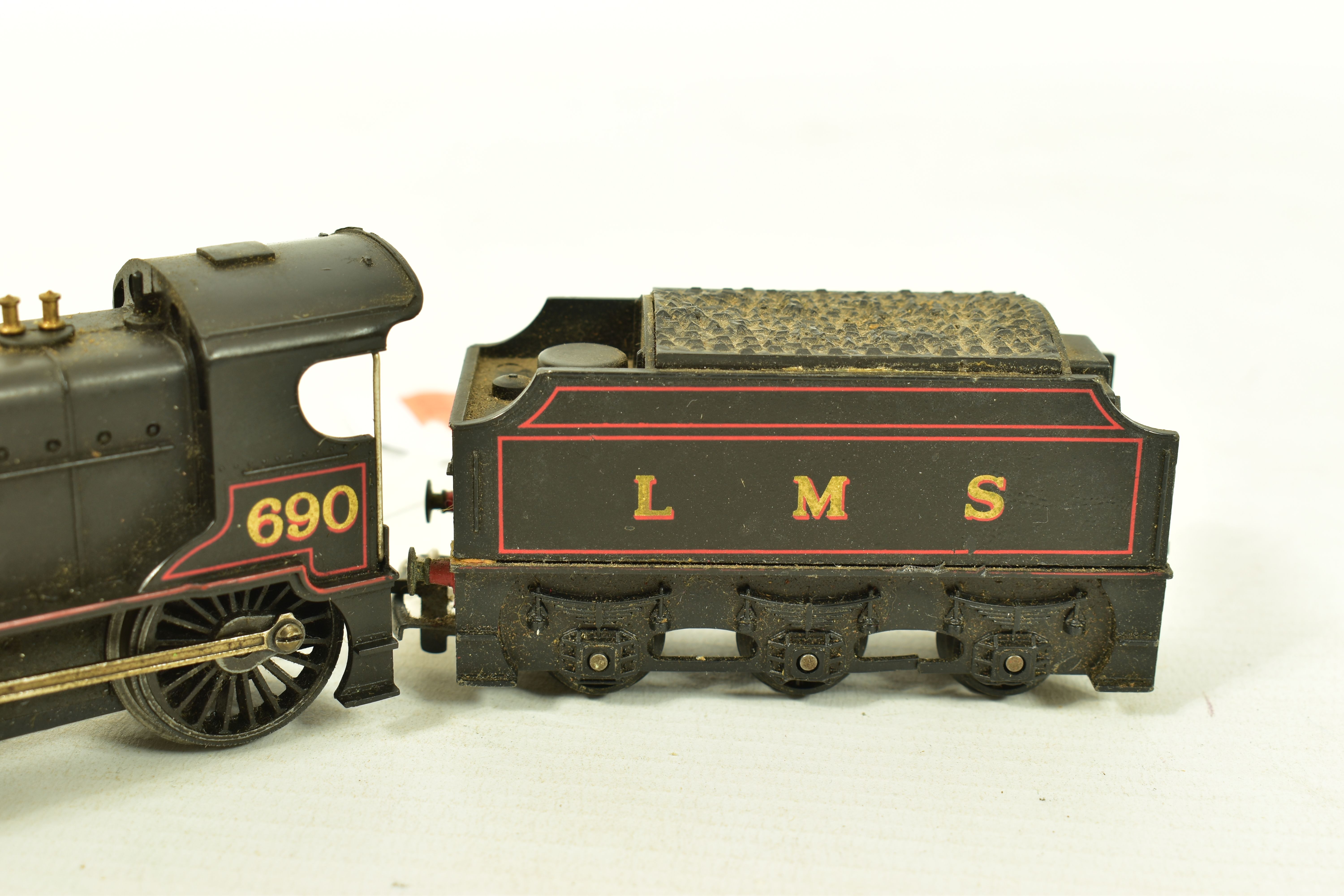 THREE BOXED HORNBY RAILWAYS OO GAUGE L.M.S. LOCOMOTIVES, class 2P No.690 (R450), Black 5 class No. - Image 8 of 9