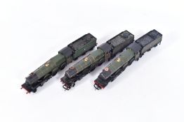 THREE BOXED AIRFIX GMR OO GAUGE CASTLE CLASS LOCOMOTIVES, 'Caerphilly Castle' No.4073 (54124), '