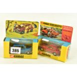 TWO BOXED CORGI TOYS CARS, Mini Cooper 'Magnifique', No.334 and Mini Marcos GT850, No.341, both in