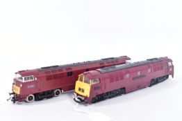 TWO BOXED OO/HO GAUGE CLASS 52 WESTERN LOCOMOTIVES, Trix HO gauge 'Western Viscount' No.D1045 but