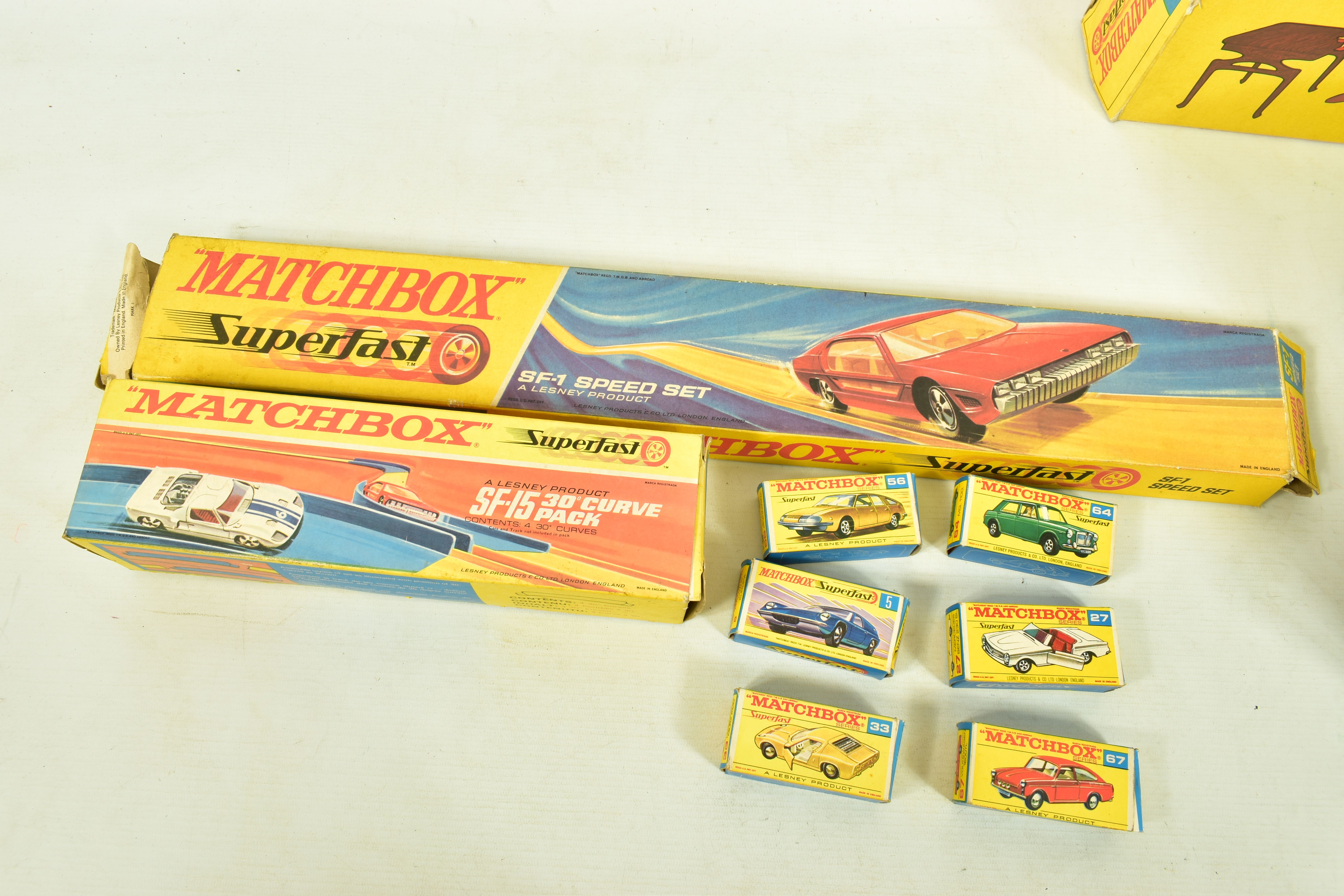 A BOXED LESNEY MATCHBOX 1-75 SERIES LAMBORGHINI MIURA P400, No.33, Superfast version with yellow - Image 3 of 7