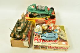 A BOXED CENTURY 21 TOYS JOE 90 CAR, 1960's plastic friction drive model, missing various items
