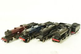 FOUR BOXED CONSTRUCTED OO GAUGE LOCOMOTIVE KITS, GEM North British Scott, unmarked black livery (