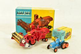 A BOXED CORGI TOYS MAJOR MASSEY-FERGUSON 780 COMBINE HARVESTER, no.1111 painted red with yellow