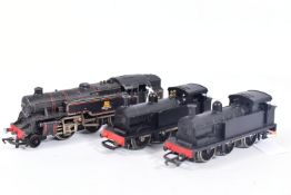 THREE BOXED HORNBY DUBLO LOCOMOTIVES, class 4MT tank, No.80054, B.R. lined black livery (EDL18),