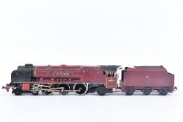 A BOXED HORNBY DUBLO DUCHESS CLASS LOCOMOTIVE, 'City of London' No.46245, B.R. lined maroon