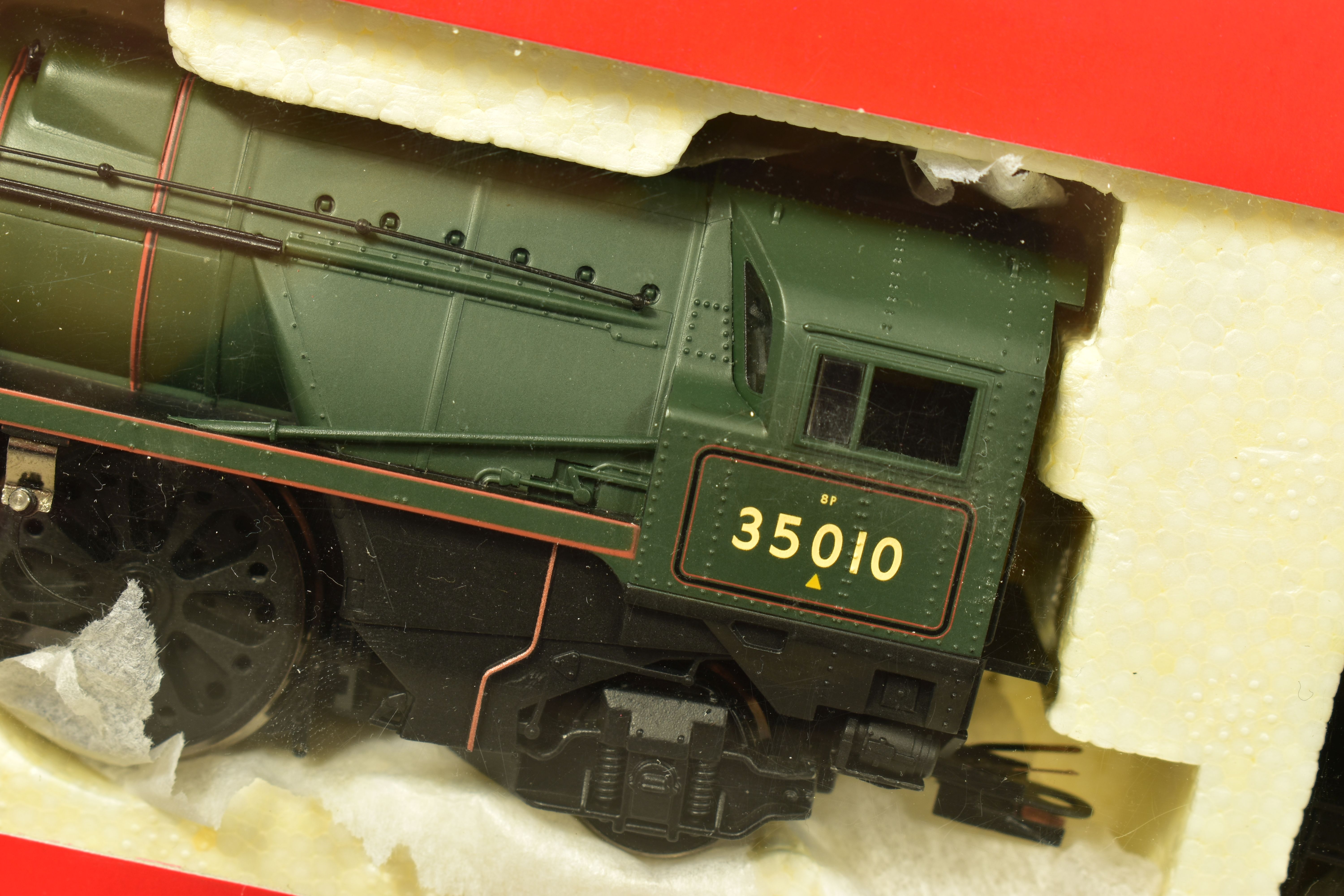 THREE BOXED HORNBY RAILWAYS OO GAUGE LOCOMOTIVES, limited edition West Country class 'Bude' No. - Image 3 of 12