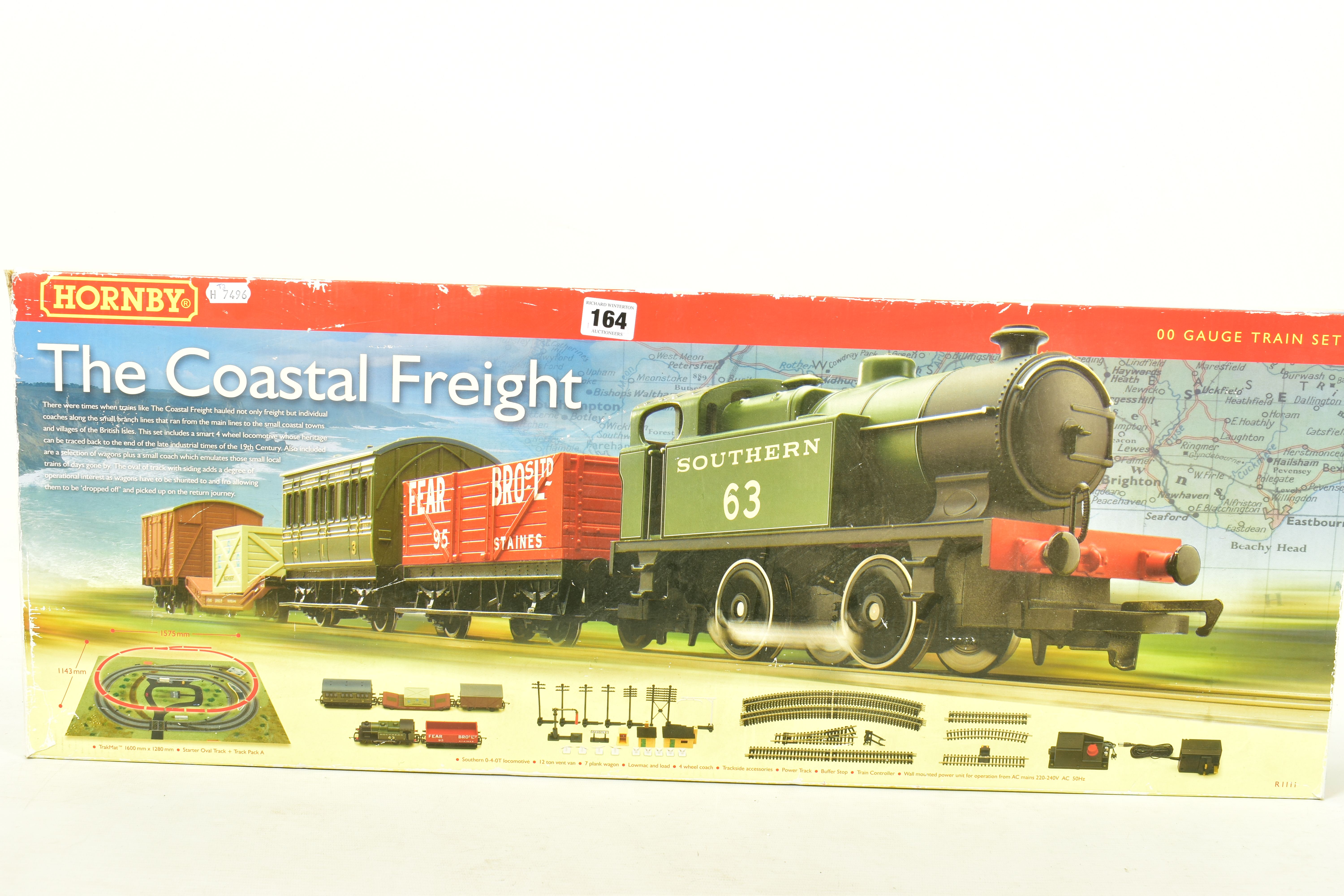 TWO BOXED HORNBY OO GAUGE TRAIN SETS, The Coastal Freight, No.R1111, comprising class D Industrial - Image 10 of 11