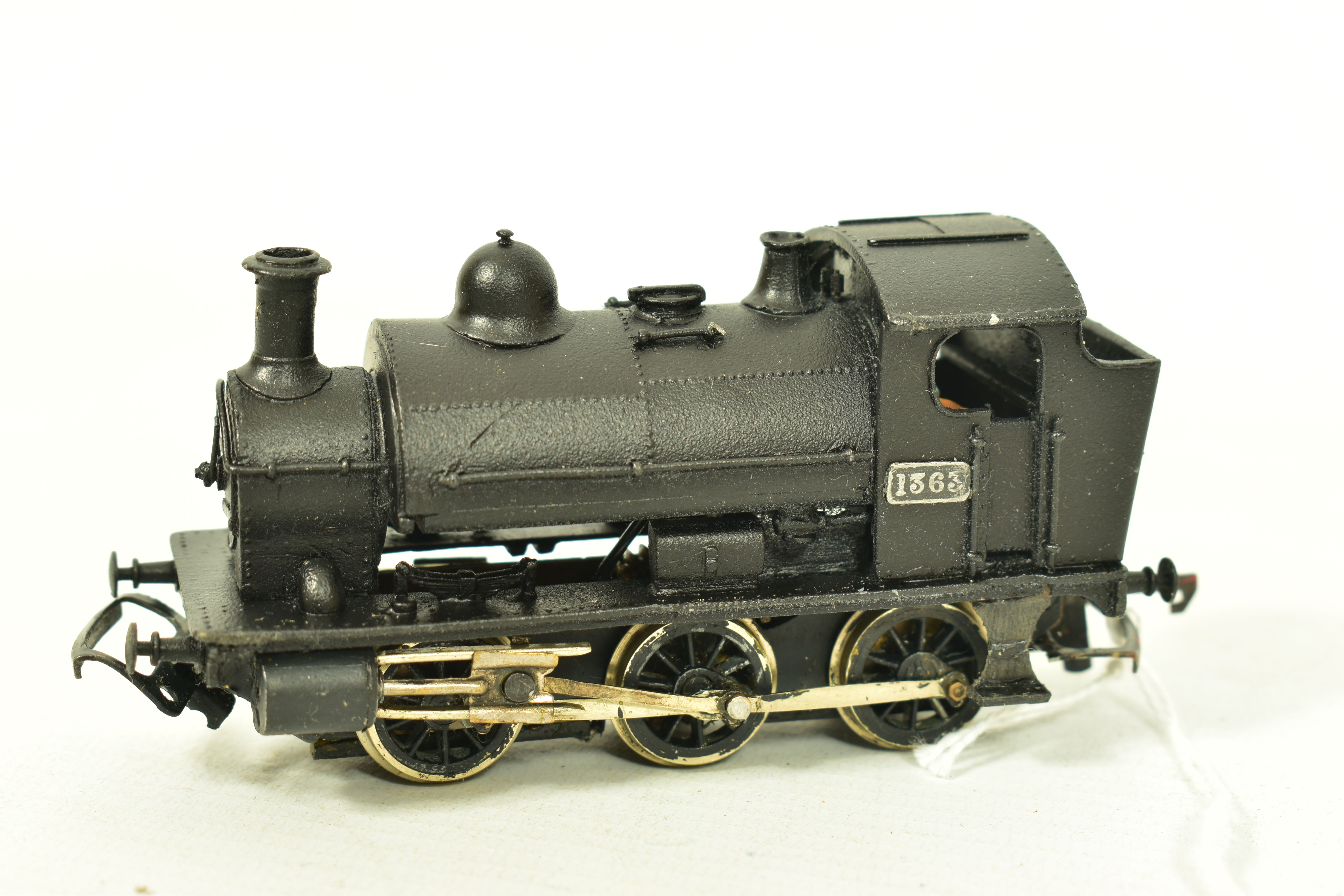 FOUR BOXED CONSTRUCTED OO GAUGE G.W.R. TANK LOCOMOTIVE KITS, K's Kits 13XX class No.1363, unmarked - Image 5 of 5