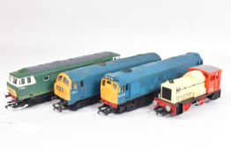 FOUR BOXED HORNBY RAILWAYS OO GAUGE LOCOMOTIVES, class 25 No. 25 247 (R068), class 29 No.29 024 (