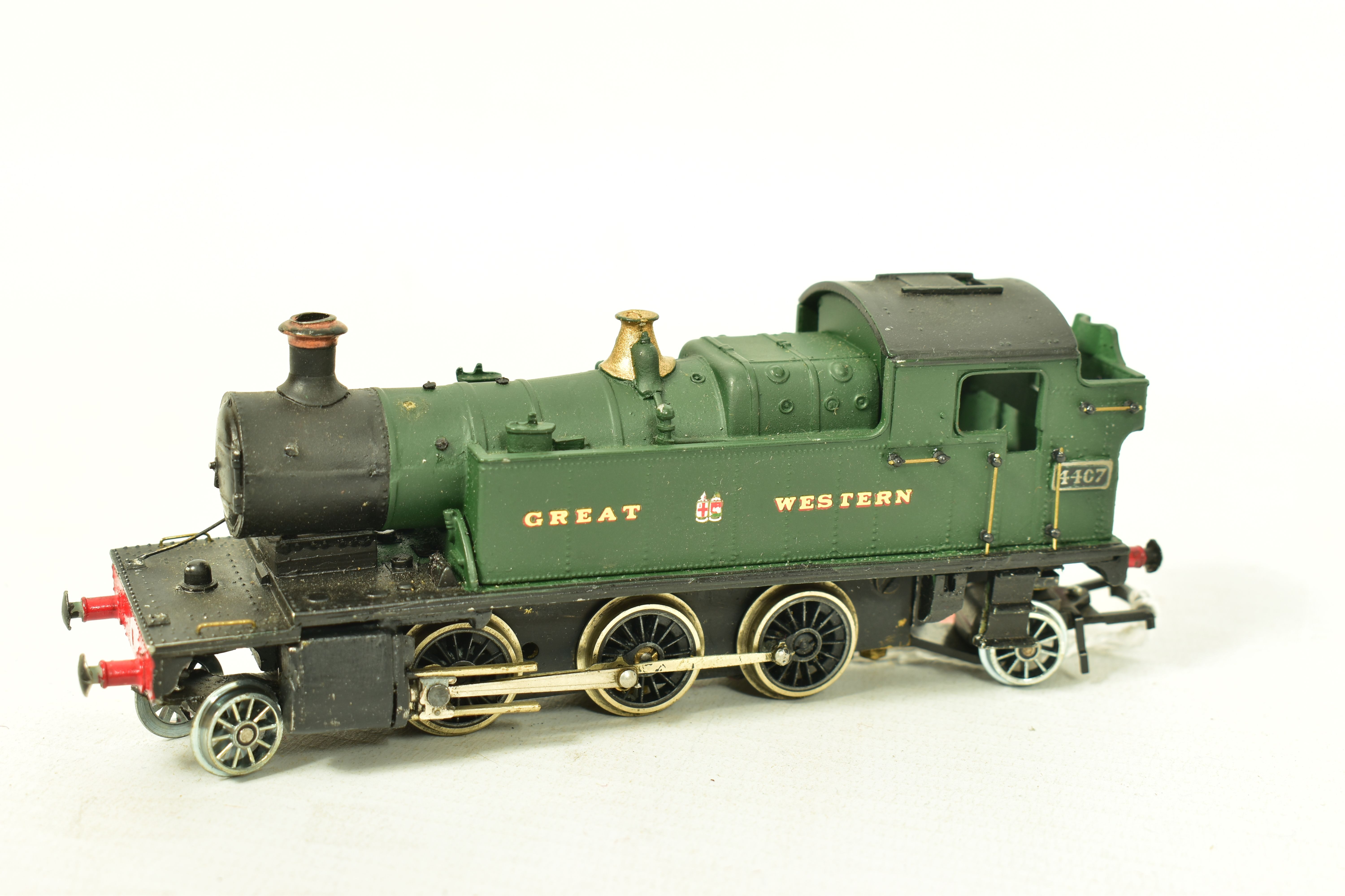 FOUR BOXED CONSTRUCTED OO GAUGE G.W.R. TANK LOCOMOTIVE KITS, K's Kits 13XX class No.1363, unmarked - Image 2 of 5