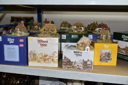 TEN BOXED LILLIPUT LANE SCULPTURES FROM THE COLLECTORS CLUB AND ANNIVERSARY COLLECTIONS, all with