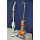 A DYSON DC24 VACUUM CLEANER and a Vax S7-A+ steam mop (both PAT pass and working) (2)