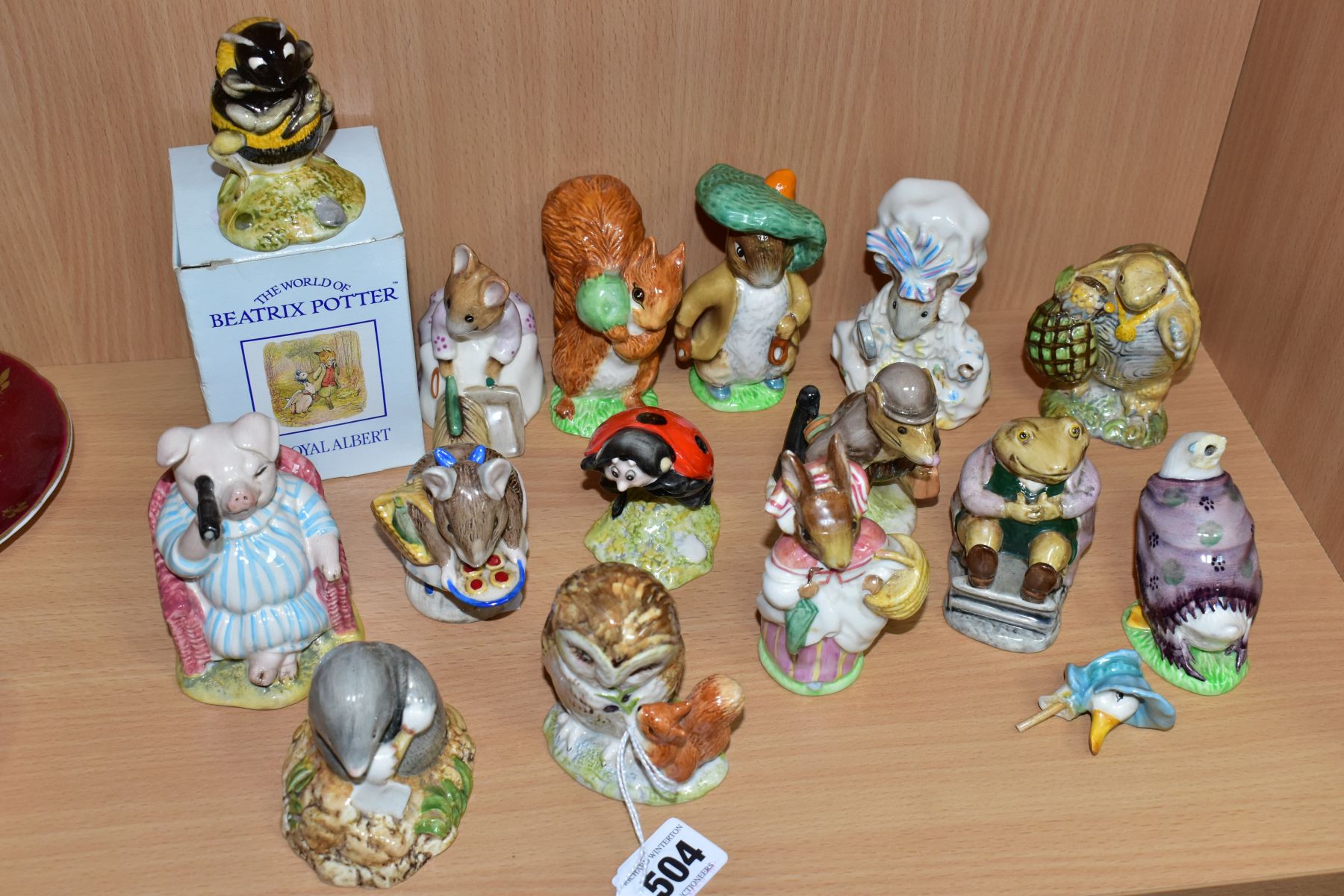 THIRTEEN BESWICK BEATRIX POTTER CHARACTER FIGURES AND BY ROYAL ALBERT, the Beswick comprising ' - Image 2 of 10