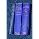 MAJOR SIR GERALD BURRARD, THREE BOOKS RELATING TO FIREARMS, comprising 'The Identification of