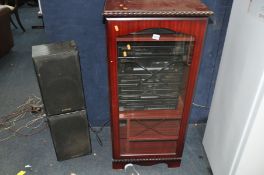 A PIONEER DC-Z82 HI FI with remote matching speakers and a hi fi cabinet (PAT pass and working but