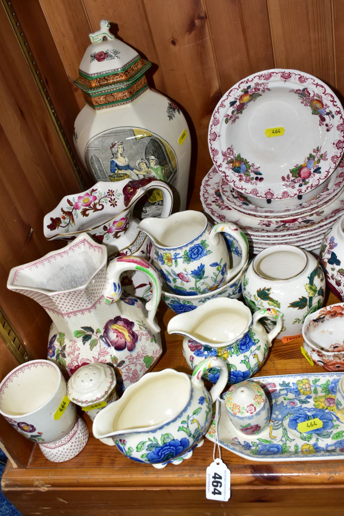 A QUANTITY OF MASONS IRONSTONE TABLEWARES AND A SMALL QUANTITY OF GIFTWARES IN A VARIETY OF - Image 4 of 5