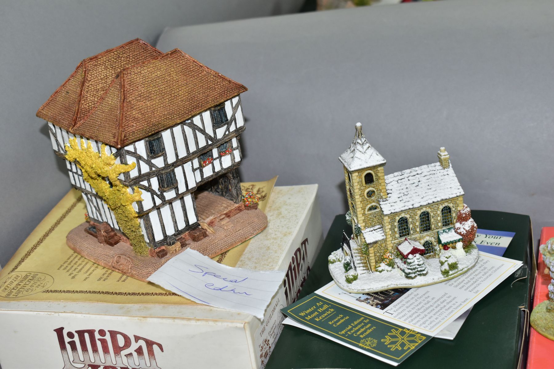 TWENTY EIGHT BOXED LILLIPUT LANE SCULPTURES, with deeds except where mentioned, comprising twenty - Image 6 of 8