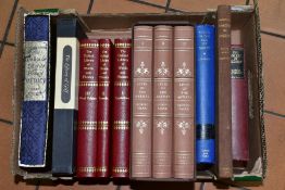 BOOKS, eleven titles in hardback format comprising three volumes of The Oxford Library of Words