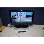 A SAMSUNG LE26A456C2DXXU 26in TV with remote and Daewoo DVD player with remote (both PAT pass and